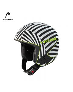 HEAD海德 21新款男女比赛滑雪头盔FIS认证竞技全盔MIPS科技-黑/白-XS