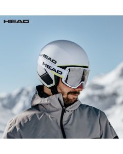 HEAD海德 21新款男女竞技滑雪头盔 安全防护比赛全盔保暖头盔