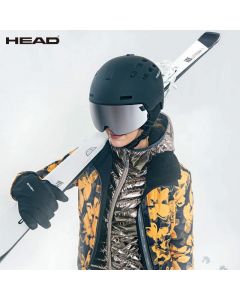 HEAD海德 男滑雪头盔保暖抗冲击防护头盔滑雪镜一体盔+备用镜片