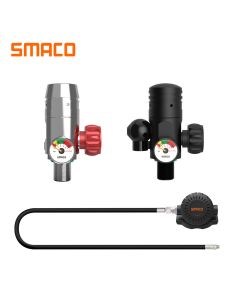 SMACO潜水呼吸器S400 PLUS一级头 二级呼吸阀头咬嘴
