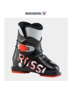 ROSSIGNOL金鸡COMP J1儿童黑色双板滑雪鞋 男女童雪鞋滑雪装备