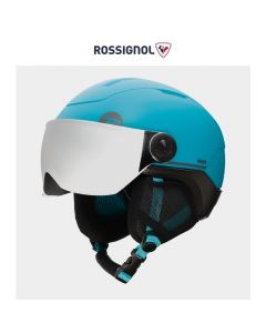 ROSSIGNOL金鸡儿童滑雪头盔全地域雪盔头盔雪镜一体护耳可调节