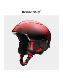 ROSSIGNOL金鸡WHOOPEE IMPACTS儿童红色滑雪头盔青少年防护雪盔