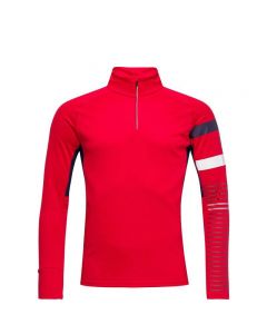 ROSSIGNOL卢西诺男款滑雪服内衣内搭速干吸湿透气滑雪衣保暖衣冬-Red-XS