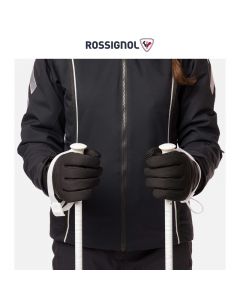 ROSSIGNOL金鸡女士滑雪手套户外primaloft保暖防水手套山羊皮