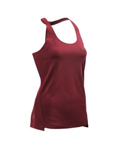 CEP德国无袖运动背心女 健身衣锻炼跑步T恤-Red-XS