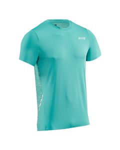 CEP Run shirt 运动t恤男短袖速干衣专业跑步上衣-Blue-S
