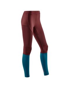 CEP3.0专业压缩裤女运动健身裤马拉松跑步裤-Blue-I