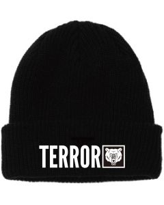 TERROR滑雪板单板滑雪护具毛线帽男女-Black