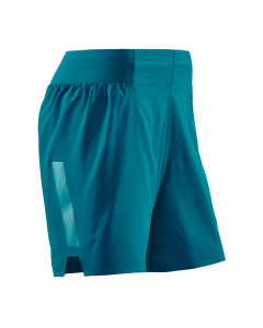CEP Run运动短裤男宽松五分裤 健身训练马拉松跑步短裤-Blue-S