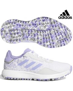 adidas阿迪达斯  儿童青少年 女士高尔夫球鞋-Purple-33