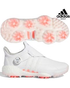 adidas阿迪达斯 女士高尔夫球鞋 TOUR360防水BOA有钉鞋 GY5342 GY5343-Pink-EU 37