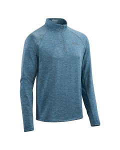 CEP 运动服男冬季保暖加厚加绒上衣户外跑步健身-Blue-S