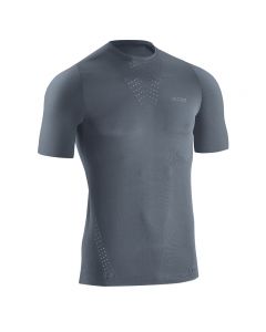 CEP 超薄短袖夏季运动t恤-Grey-S