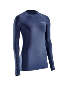 CEP Cold weather 跑步健身服女运动上衣速干衣-Navy Blue-XS
