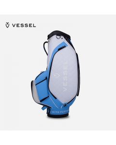 VESSEL 高尔夫球包男士 支架包 9 寸 /6 格 4.3kg  8808118-Light Blue