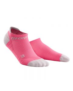CEP 女士马拉松运动船袜 跑步压缩袜3.0-Pink-IV