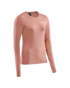 CEP Run shirt 长袖女运动上衣T恤  瑜伽跑步透气健身衣-Pink-S