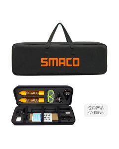 SMACO黑色拉链手提旅行包  【长包】S300系列双瓶_打气筒