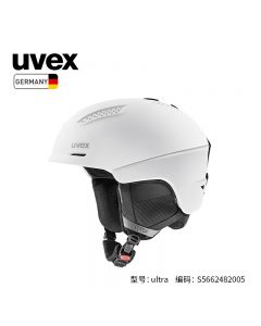 uvex 优维斯 运动滑雪头盔  ultra 哑光白-黑 S56624820