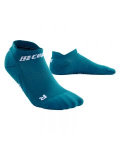 CEP 男士运动马拉松船袜 跑步者压缩袜-Blue-III