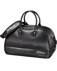Titleist 高尔夫球包衣物包TA7BB731-0 黑色皮革款