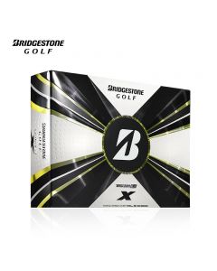普利司通（Bridgestone） 超强抗风阻距离款TOUR B X三层高尔夫硬球  一盒