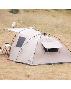 TAWA露营野餐帐篷 户外便携式折叠一室二厅遮阳 T3