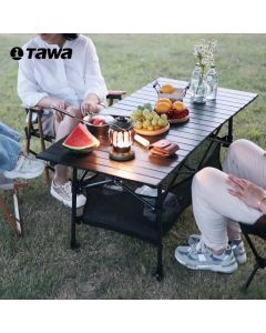 TAWA 户外折叠桌椅 便携式野餐桌 蛋卷桌 桌子椅子套装
