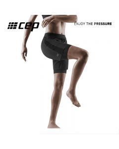 CEP 训练运动短裤女夏季二合一五分裤速干健身裤