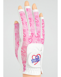 Blue Tee-GL003-Golf Gloves (Pair)-Pink-S