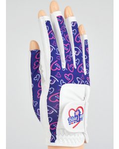 Blue Tee-GL003-Golf Gloves (Pair)-Purple-S