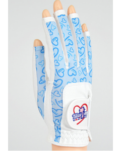 Blue Tee-GL003-Golf Gloves (Pair)-Blue-S