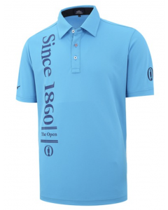 Mizuno-高尔夫服装男士短袖T恤-Blue-M