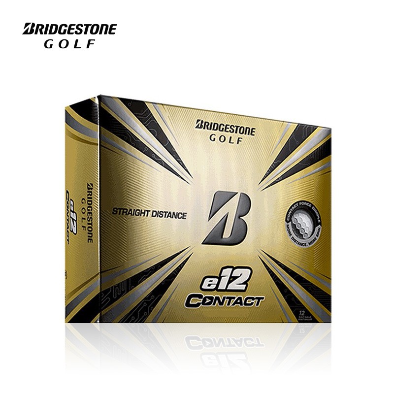 普利司通（Bridgestone）高尔夫球e12 CONTACT系列高尔夫三层球