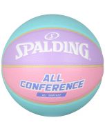 Spalding斯伯丁76-897室内外篮球 马卡龙系列蓝粉色