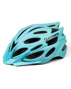 essen成人骑行头盔夏季山地车自行车半盔公路单车装备安全帽男女-Blue