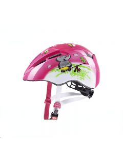 uvex kid 2儿童头盔德国优维斯自行车骑行头盔男女平衡车山地儿童自行车滑板攀岩-Pink-46~52cm