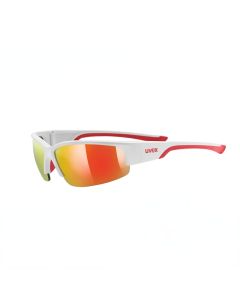 uvex sportstyle 215运动眼镜 马拉松防风护目镜 男女户外防紫外线骑行太阳镜-Red