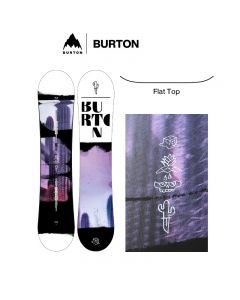 BURTON伯顿官方女士21/22雪季新品Stylus Flat Top滑雪入门