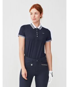 ROHNISCH-Stripe Poloshirt-Ladies Golf Apparel Short Sleeve POLO Shirt