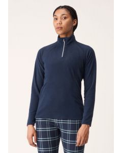 ROHNISCH-Amy fleece half zip-Women's Autumn Winter Turtleneck Golf Zip Sweatshirt