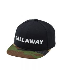 卡拉威（Callaway） FLAT高尔夫球帽-迷彩黑