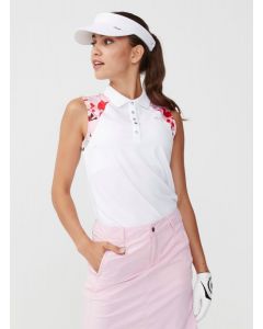 ROHNISCH-LEAF SL POLOSHIRT-Ladies Golf Apparel Sleeveless Polo Shirt