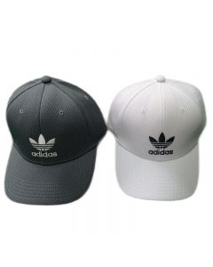 Adidas（阿迪达斯）高尔夫球帽 三叶草运动帽子 透气健身帽 棒球帽男