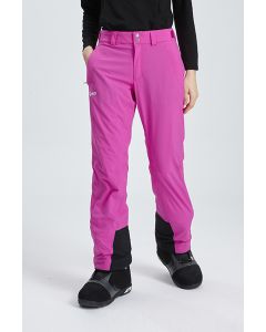 芬兰HALTI 女士防风防水经典直筒双板保暖滑雪裤H059-2253-Purple-165