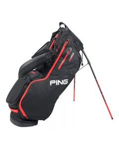 PING ゴルフバッグ  HOOFER BAG  カーバッグ  I21HF5213 黑绯红色