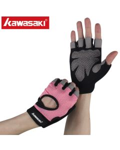 Kawasaki川崎羽毛球包运动手套 KF-3222-Pink-L
