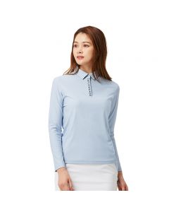 Taylormade-Ladies Golf Apparel Long Sleeve Polo Shirt