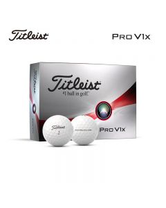 Titleist泰特利斯高尔夫球Pro V1x 23款 白色球